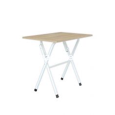 Folding Table - Orbitrend Arendal-8060 / Sonoma-White gloss